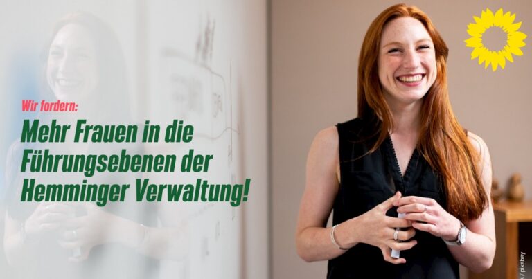 Mehr Frauen in die Führungsebenen der Hemminger Verwaltung!