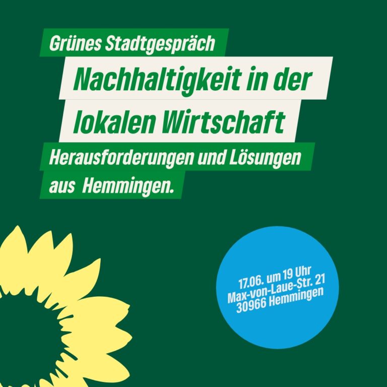 Stadtgespräch: Nachhaltigkeit in der lokalen Wirtschaft