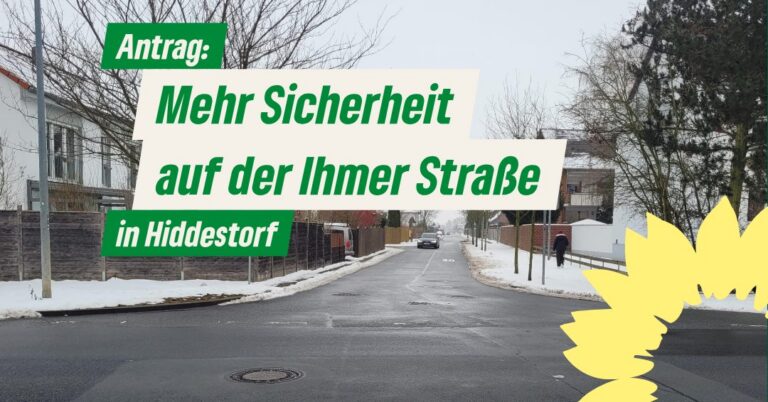 Mehr Sicherheit auf der Ihmer Straße: Wir fordern Ampelquerung und Tempo 30