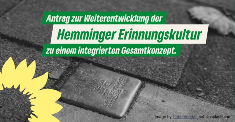 Erinnerungskultur in Hemmingen weiterentwickeln